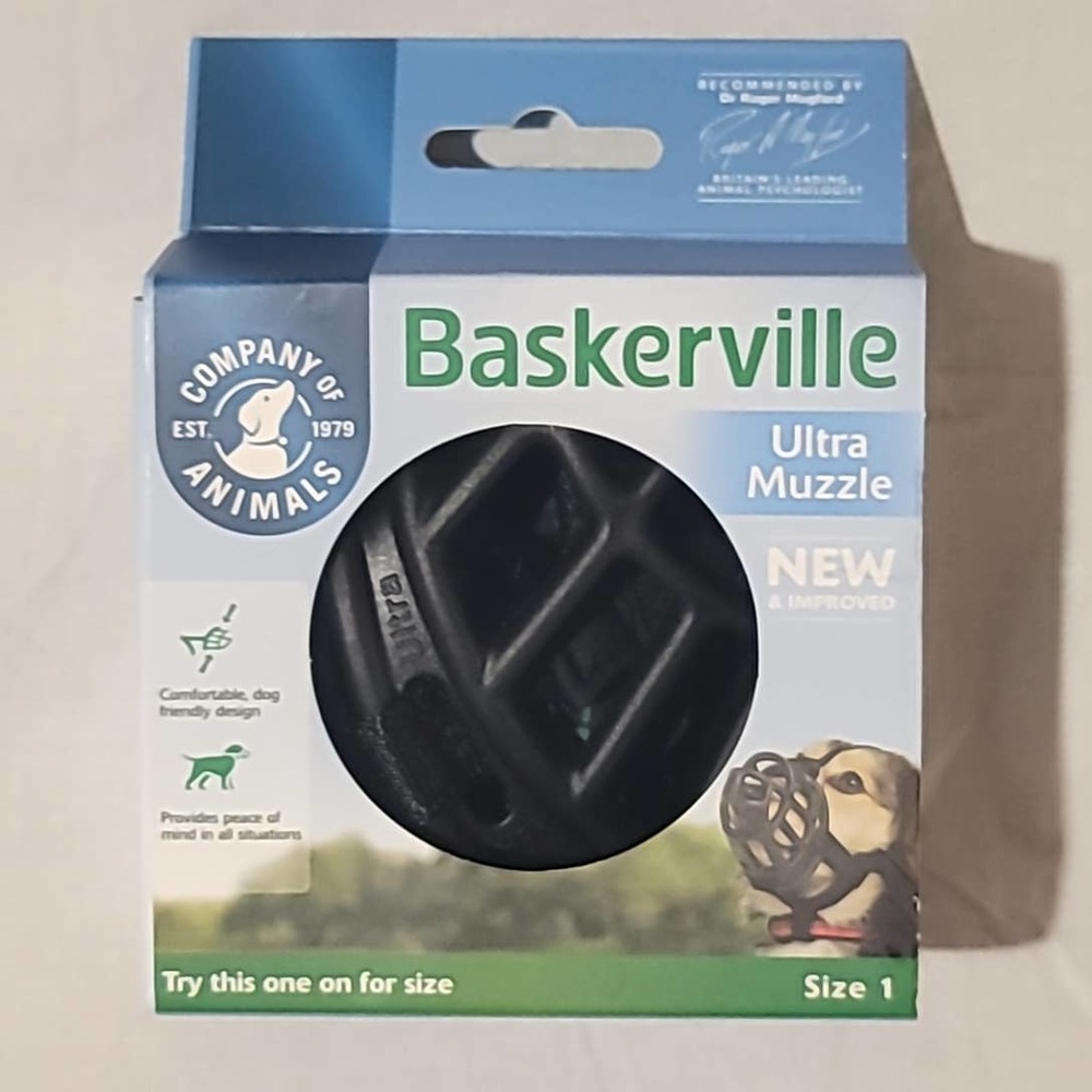NEW - Baskerville Dog Muzzle Size 1